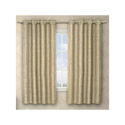 Cortina Cetim 170x200m Bege - Adomes