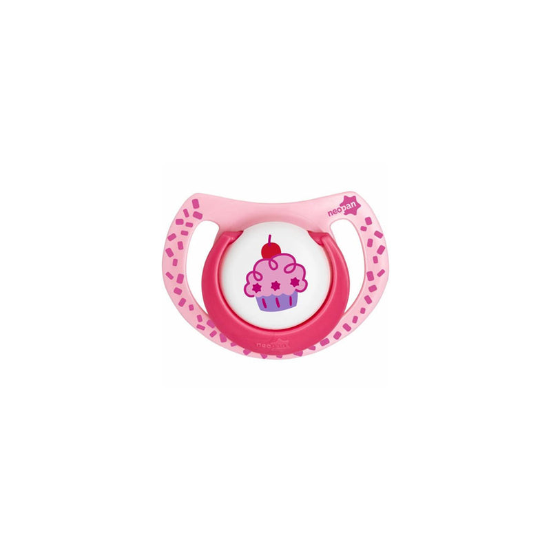 CHUPETA NEOPAN ESTAMPADA 4852 N?1 SILICONE ROSA