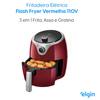 FRITADEIRA ELÉTRICA AIR FRYER 3,5 LITROS FLASH FRYER 110V ELGIN
