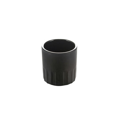 Copo Cerâmico Preto 8cm