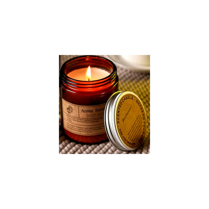 Vela perfumada do incenso sem fumaça