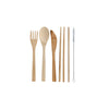 TALHERES ORIENTAIS DE BAMBU PORTÁTEIS TRAVEL ECO