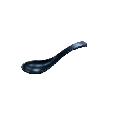 Colher de Melamina Preta 15cm