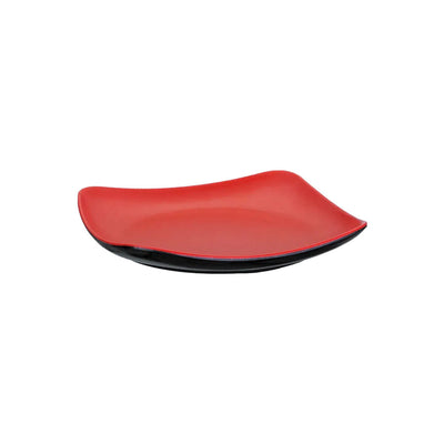 Prato em Melamina Vermelho 20cm