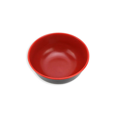 Tigela Melamina Vermelho e Preto 19cm