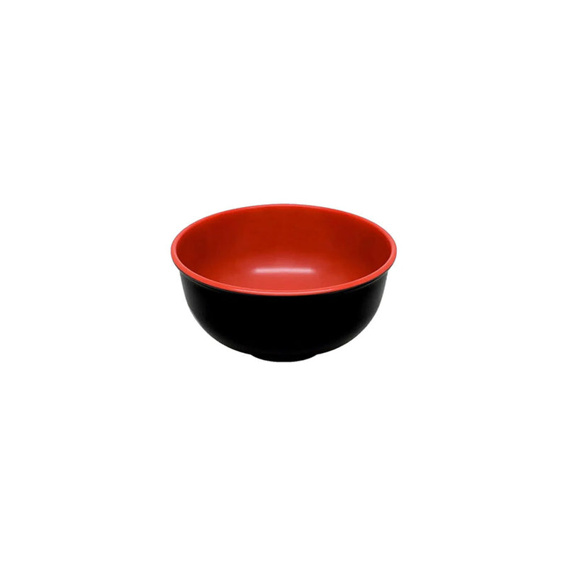 Tigela de Melamina Vermelho e Preto 13cm