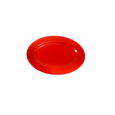 Mini Bandeja Vermelha e Preta 22cm