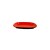 Bandeja em Melamina Vermelho e Preta 26cm