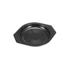 Prato Preto de Melamina 25cm