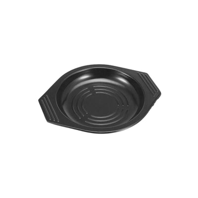 Prato Preto de Melamina 25cm