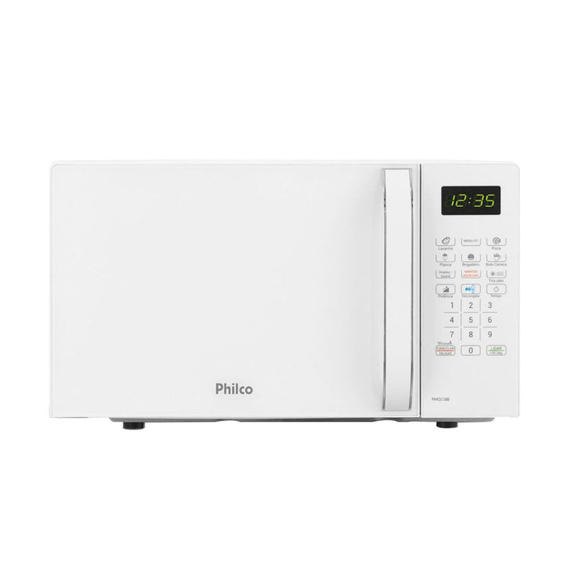 MICRO-ONDAS PHILCO PMO23BB 20 LITROS MULTIFUNÇÕES LIMPA FÁCIL - 110V - BRANCO