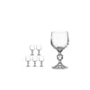 Jogo 6 Taças Para Vinho Tinto Claudia 230 Ml