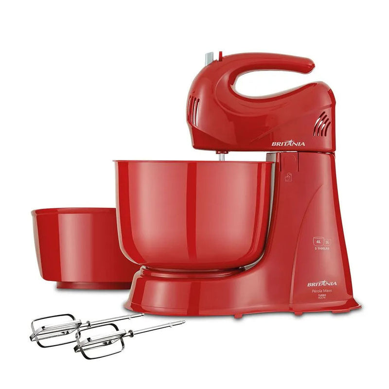 Batedeira Britânia Pérola Maxx 2 Vermelha 127v