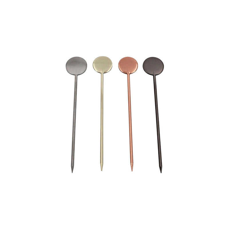 Conjunto Aparetivo Bolinha 4 Peças Inox 11,5cm