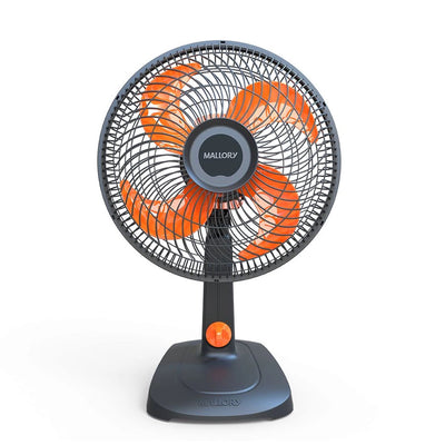 VENTILADOR Mallory DE MESA 30CM ELEGANCE GR-LR 127V