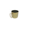 Caneca de Aço Inox Dourada 9cm