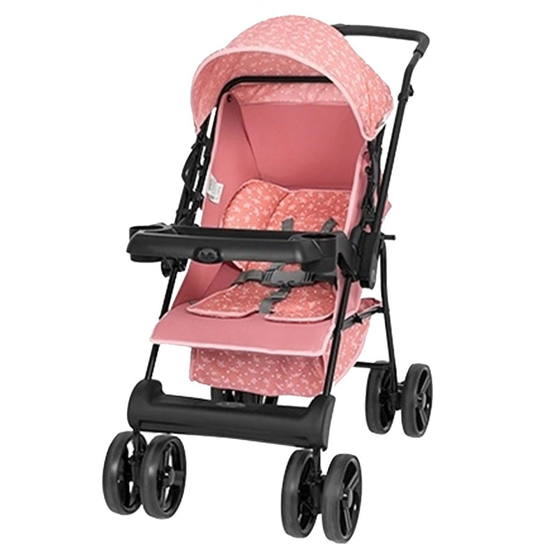 Carrinho de Bebê Solare Rosa - Tutti Baby
