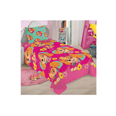Jogo de Cama Infantil Menina Patrulha Canina - Lepper