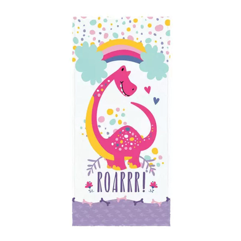 Toalha Felpuda Infantil Estampada Magic Dino 60Cmx1,10M - Lepper