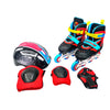 Patins Inline Preto - Unitoys