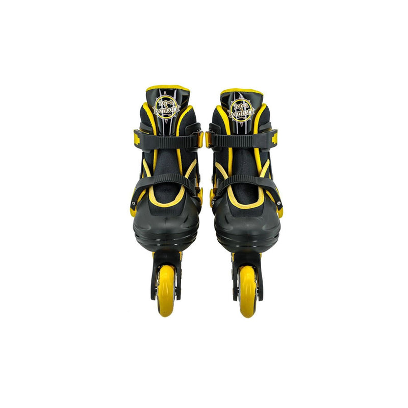 Patins 4 Rodas Infantil Inline e Kit de Proteção