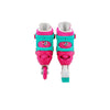 Patins Roller Infantil Ajustável Rosa Unitoys
