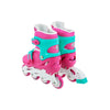 Patins Roller Infantil Ajustável Rosa Unitoys