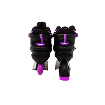 Patins Inline Roller Semi Profissional Base Aluminio 37/40