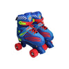 Patins Quad Kid Azul com Kit  de Proteçaõ