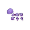 Patins Ajustável com Kit de Proteção Roxo 34 ao 37