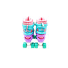 Patins Ajustável com Kit de Proteção Roxo 34 ao 37