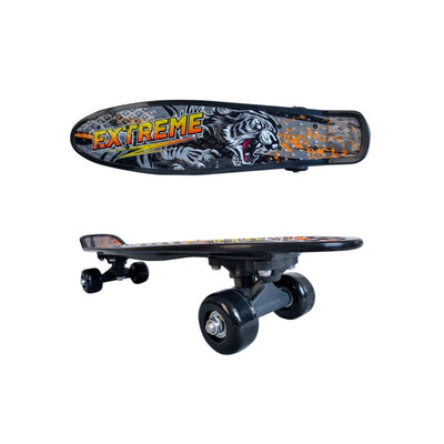 Skate Penny Board Preto -  Unitoys