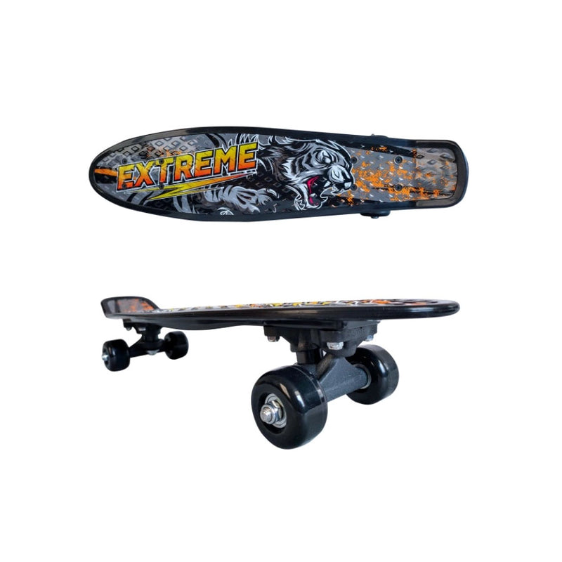Skate Penny Board Preto -  Unitoys