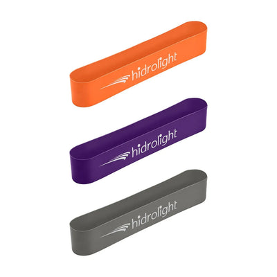 Kit com 3 Mini Band para Exercício