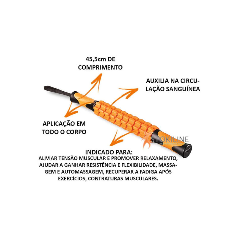 Bastão de Miofascial Hidrolight Laranja