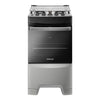 Fogão 4 Bocas Mesa de Inox Silver Continental FC4IS