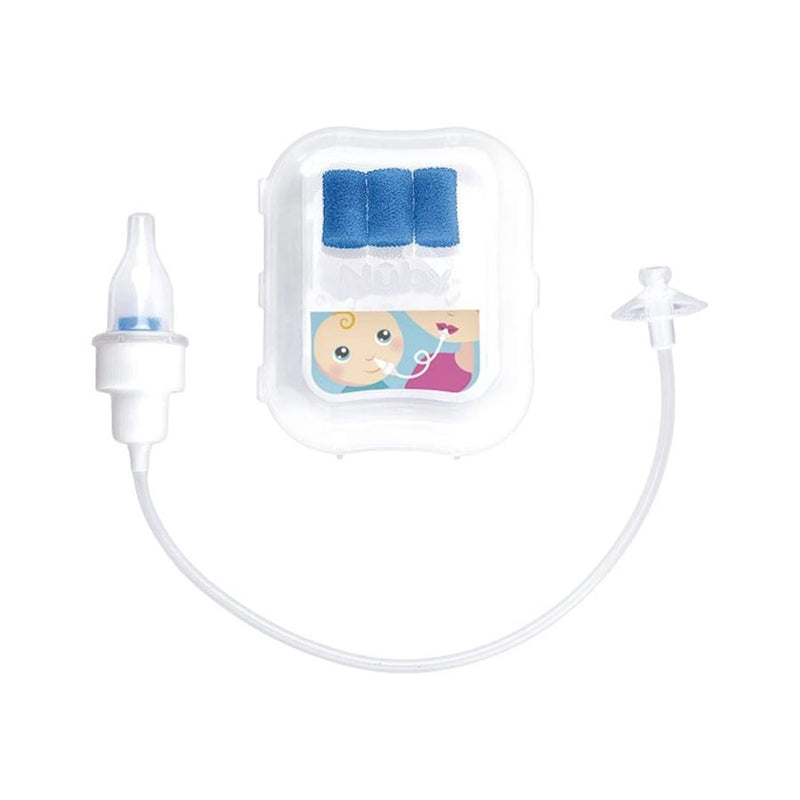 Aspirador Nasal Com Filtro e Estojo Transparente Nûby
