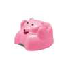 Troninho Infantil De Urso Com Tampa Pinico Rosa - Adoleta Bebê