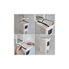 Lixeira com Pedal 15L Branco Double