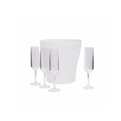 Kit Celebration Bol de Gelo 4 Taças Espuma Coza