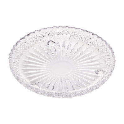 Prato Petisqueira com 3 Pés de Cristal Dublin 18cm