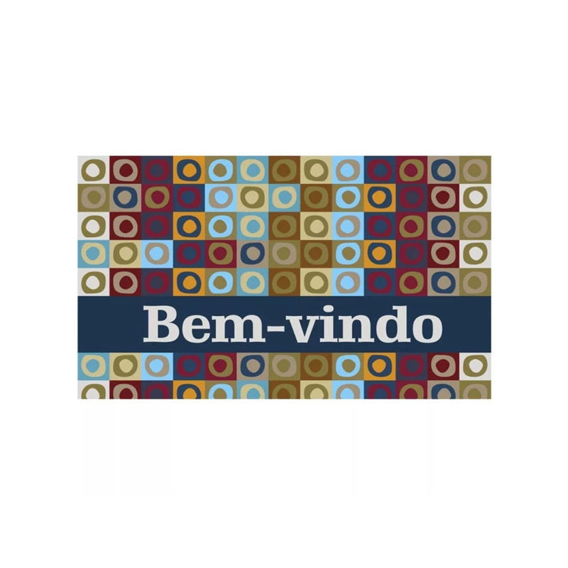 Tapete Bem Vindo 40x60cm Cleankasa - Kapazi