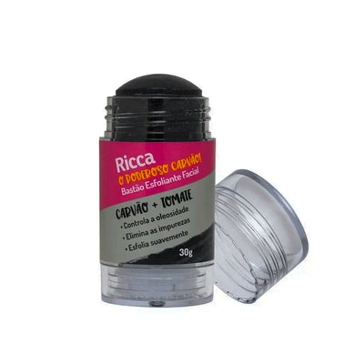 Esfoliante Facial Ricca Poderoso Carvão - 30g