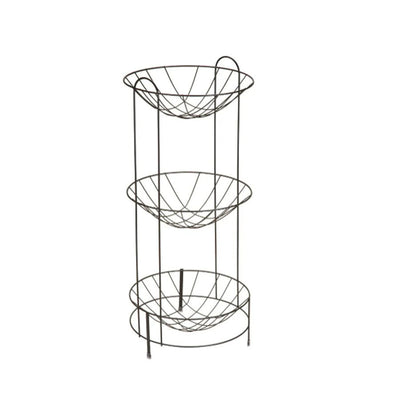 Fruteira Tripla Black