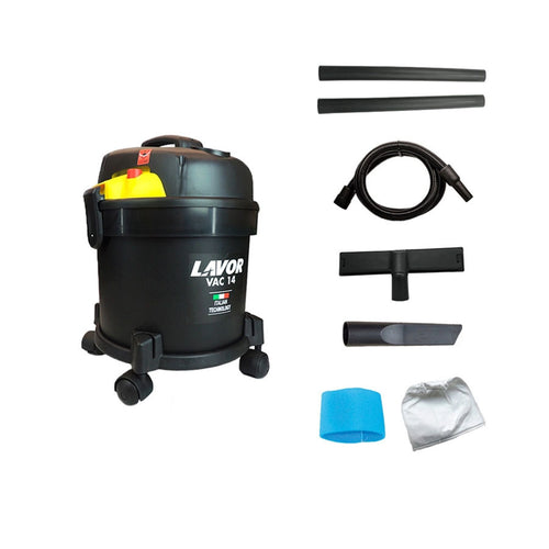 Aspirador De Pó Lavor Vac 22 22l Preto E Amarelo 127v