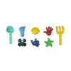 Kit Praia 10 Peças com Baldinho 21 cm