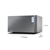 Micro-ondas Brastemp 32 Litros Inox Espelhado com Grill e Painel Integrado BMG45AR - 110V