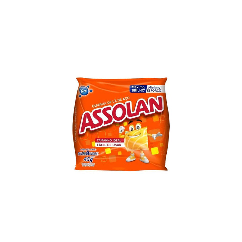 Esponja de Aço - Assolan 45g