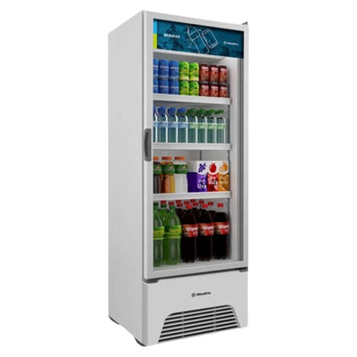 Expositor Refrigerado de Bebidas Metalfrio 403 Litros VB40AL Branco - 110V