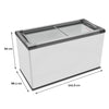 Freezer Metalfrio Horizontal NF40SBB001 399 LITROS 127V